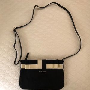 Kate Spade Black Crossbody with Bow